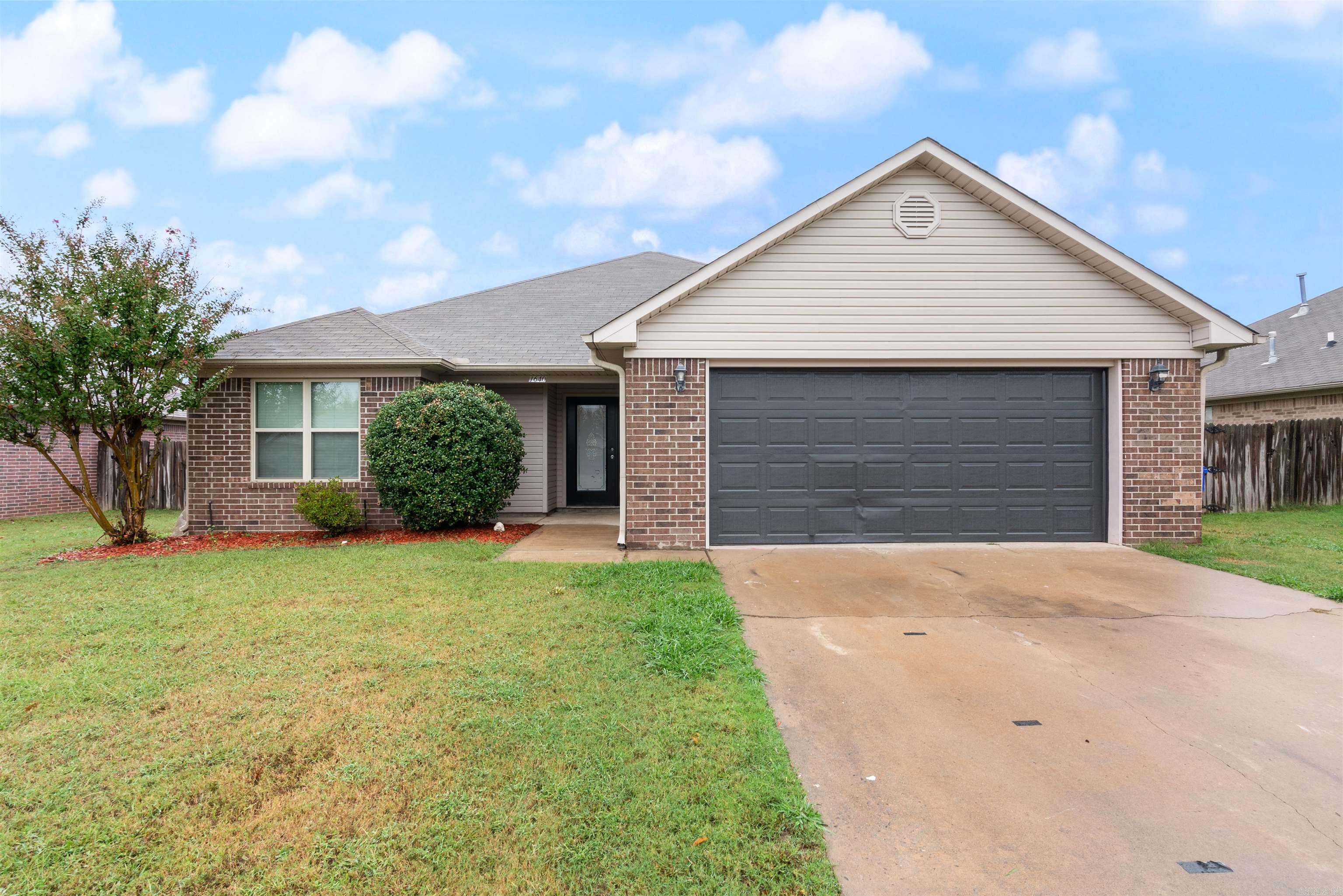 With every inch of the house freshly painted, it exudes a clean and inviting atmosphere. 3 bed, 2 bath, new granite counters, new floors throughout-- no carpet, new water heater, refrigerator conveys! This new home offers a fresh and updated living experience with its modern features and attention to detail.