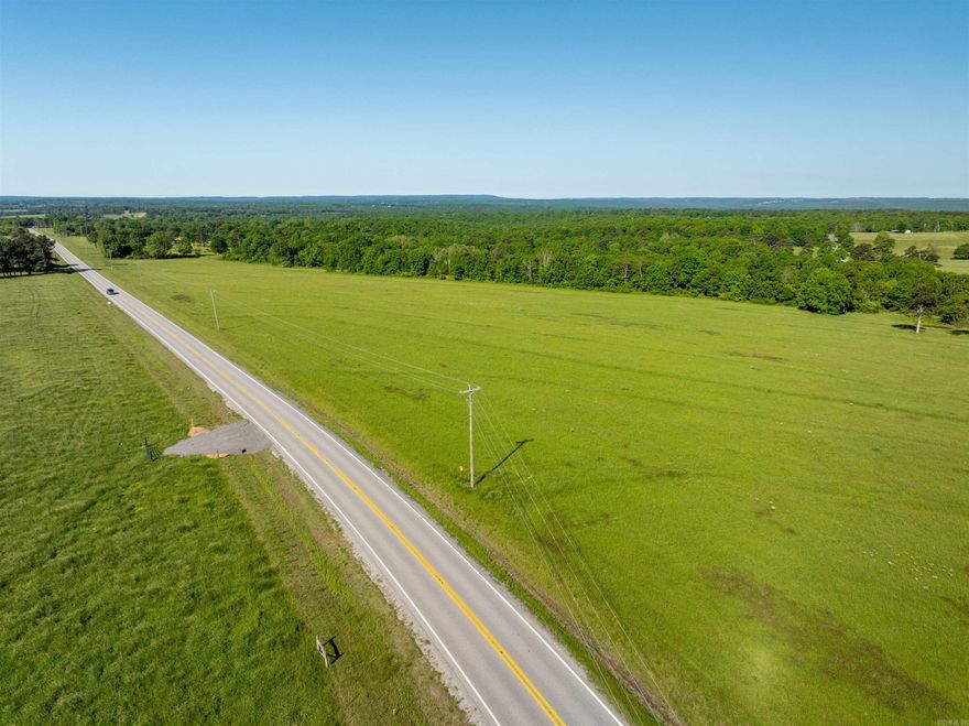 Breathtaking 28 +/- Acres with 2,200+ ft of Highway Frontage – Just Minutes from Batesville & Greers Ferry Lake!  Located in the charming community of Almond, Arkansas, this stunning 28 +/- acre tract offers over 2,200 feet of highway frontage along Heber Springs Road—making it one of the most attractive and versatile pieces of land on the market today.  Whether you're looking for the perfect home site, a place to run cattle, or a prime location for development, this property checks all the boxes. With its gently rolling terrain, scenic views, and easy access, it's ready for your vision.  Highlights:  28 +/- Beautiful Acres  Over 2,200 ft of Highway Frontage  Just 10 Minutes from Batesville, AR  Only a Few Miles from Greers Ferry Lake  Great Spot to Build a Dream Home or Several Homes  Ideal for Cattle or Hay Production (current owner cuts hay)  Paved Road Access in a Peaceful Country Setting  The location is truly unbeatable—peaceful and private, yet close to all the amenities of town and recreation at the lake.  Whether you're an investor, a builder, or just looking for a beautiful piece of ground to call your own, don’t miss this rare opportunity.