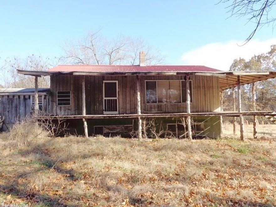 This home has amazing potential! Older homestead with addition, partial walkout basement, outbuildings with cement slab floors, plenty of storage with closets and built-ins in nearly every room, garage plumbed for bathroom & greenhouse.  Partially fenced, fruit trees, on 4.5 acres m/l and only 1/4 mile from the Norfork River.