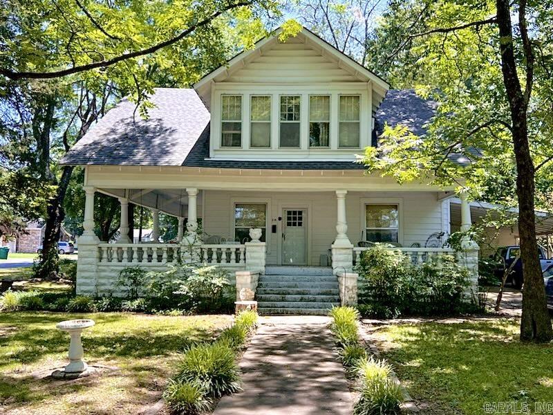 Welcome to this charming, Victorian style home nestled on a corner lot. This lovingly maintained 4 bed, 2 bath home boast timeless elegance. As you approach the home, you'll be captivated by the welcoming wrap around porch. Ideal for morning coffees or evening relaxation on the porch swing. Step inside to discover a spacious living area filled with natural light, highlighting the original wood floors and architectural details. This home has so much to offer. Don't miss the opportunity to own a piece of history with this beautiful home.
