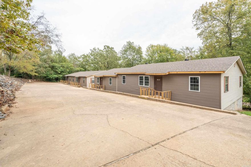 3 DUPLEXES WITH BRAND NEW ROOFS FRONT SIDING AND WINDOWS. 8 UNITS TOTAL: FOUR 3BED 2BATH UNITS AND FOUR 2BED 1BATH UNITS. CAN BE BOUGHT ALL TOGETHER OR SPLIT UP AND SOLD AS INDIVIDUAL DUPLEXES. Annual Income is based on prospective full rent for 12 months