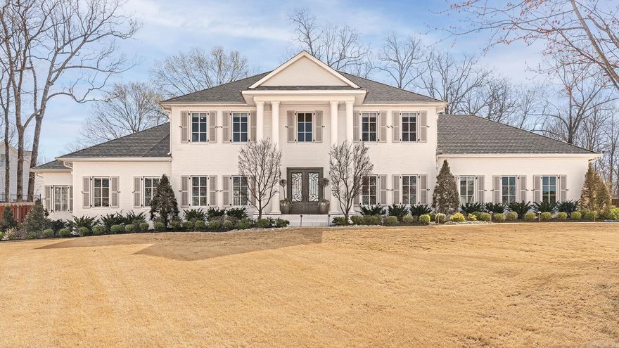 Stunning Nix Lake luxury estate with every amenity imaginable! New renovation from top to bottom throughout the home. The kitchen & master ensuite (all main level) have a soaker tub, enormous shower for two, his and hers closets and sitting room (could be a nursery) that make up this incredible spa-like retreat.The brand new kitchen equipped with all Thermador appliances has it's own scullery, serving as a pantry and prep kitchen. The scullery is equipped with built-in coffee maker, beverage center, microwave and paneled refrigerator and freezer drawers. Sit by the fireplace in the living room or wander out onto the back porch, complete with outdoor fireplace and pollen-proof motorized screens. Make your way out to the custom saltwater gunite pool surrounded by waterfalls and stained and sealed concrete decking. Throughout the home and inside porch is a state of the art sound system, hidden behind the walls. Four bedrooms round out the upstairs with a huge playroom and laundry chute that empties into one of the home's TWO laundry areas. Pope Landscaping designed the outdoors and you'll find sprinkler and landscape up-lighting systems that are controlled on your phone.