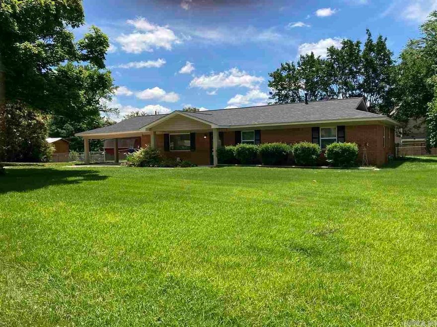 Adorable property nestled just off Congo Rd in Benton.  It sits on an unassuming 1/2 acre lot with a 12x16 utility building (with loft) behind the home with  established landscaping.  The covered two car patio has a small storage area which houses the gas water heater and second smaller refrigerator and plenty of storage.  This would be a great starter home or even an investment property.  It's priced to sell and in a great location with quick access to I-30 for those who may need to commute into Little Rock or Hot Springs for work.  Recent upgrades include new flooring, paint, and updated hall bath.  Appliances which convey were purchased within the last year. All appliance will convey.