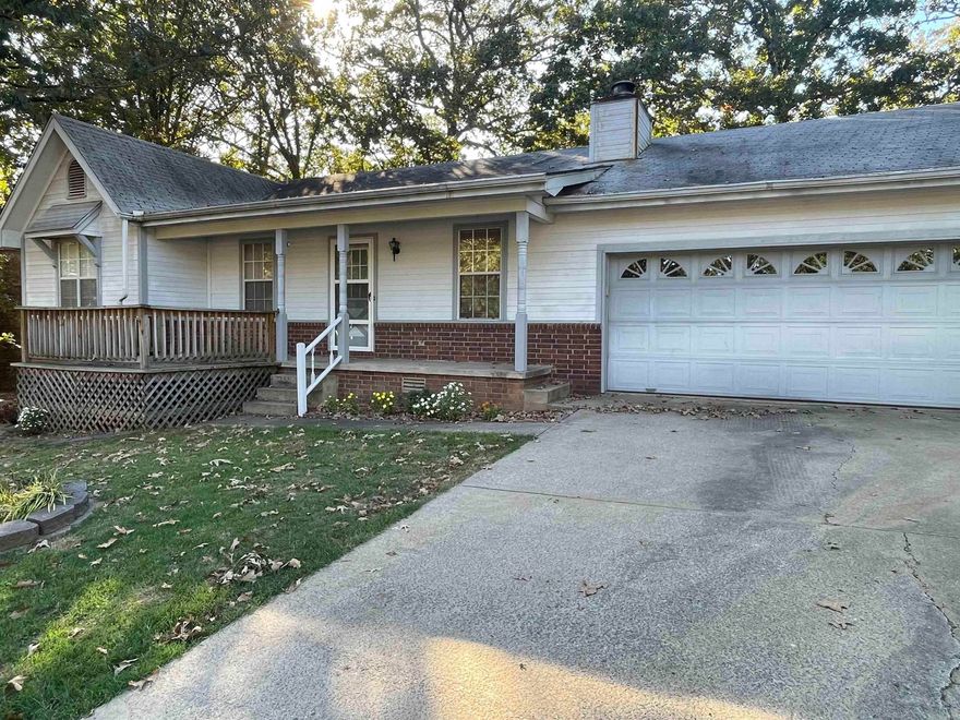 Welcome home to a quiet, established neighborhood and peaceful atmosphere. You will notice how drawn in you feel with its nice curb appeal, the enchanting front deck, and the beautiful soft, attractive colors on the house.  Once inside, the family-oriented design of this home comes alive as you notice the fire-place, the incredibly well-taken-of carpet, and warm colors on the walls.  Spacious enough for family gathering with an open-feeling as you step into the den/dining/kitchen area. The three bedrooms are situated down the hall with a full bath tucked in at the end, and the additional full bath in the master bedroom. Out on the back covered deck, you can enjoy the outdoors in any weather.  The mature trees give plenty of shade.  There are two storage building in great shape. The full enclosed back yard give you plenty of privacy.  The care taken with this all electric home over the years will amaze you.  You will quickly see how calling this house at 1500 Marsha Drive "home" will be easy.  Come see it.
