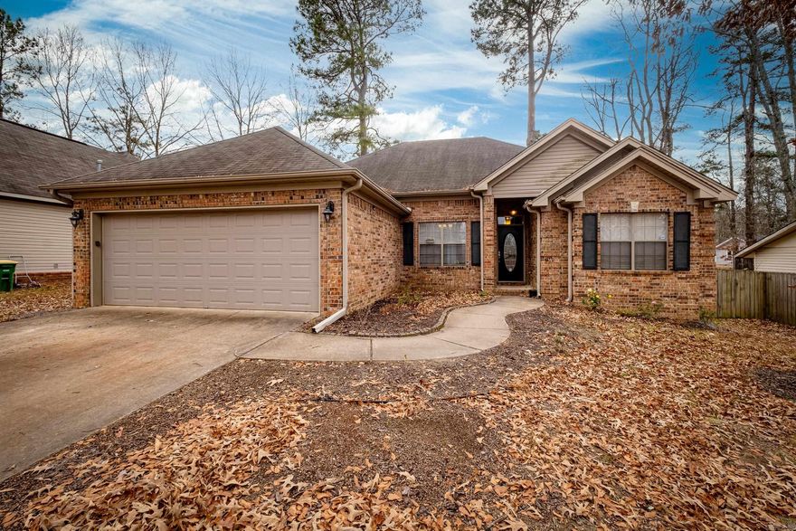 Rare find in Sherwood with this all one level, open and split floor plan home that feels like new! Kitchen cabinets and primary bath have been painted, fully fenced backyard and tons of storage throughout!