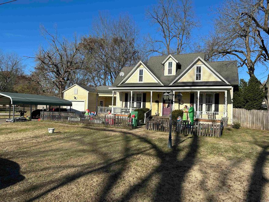 Here is a beautiful historical home looking for a new family. This 4 bedroom, 2 full bath home has plenty of room for a growing family. It has a nice fence in the back yard for your kids and animals to play. There is a new above ground pool with a newly built deck. Upstairs is a unfinished attic ready for you too finish out or you can use it for storage. This is a must view home.