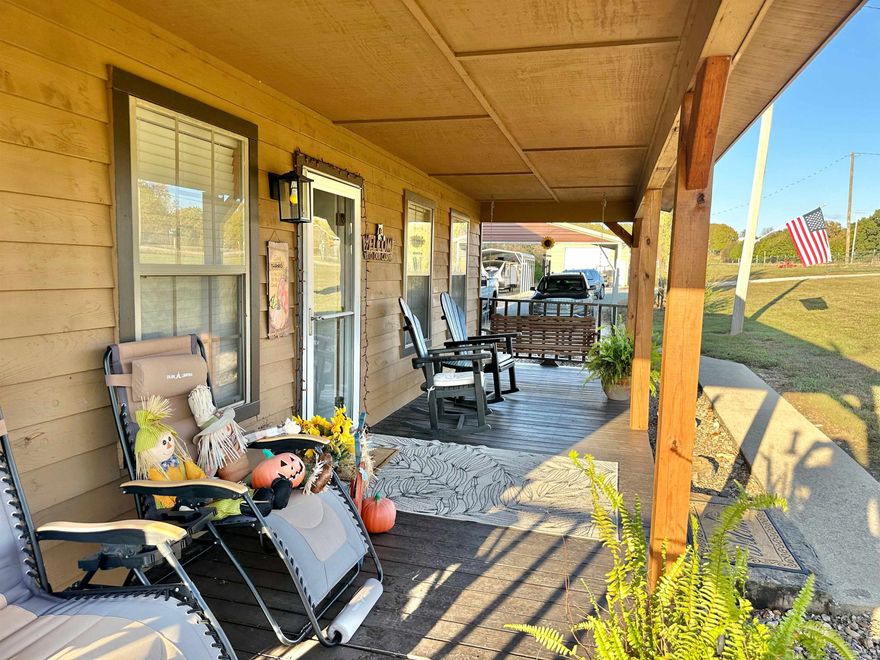 Beautiful cabin with a brand new roof and water filtration system on 10.24 acres close to White River and Blanchard Springs! It is located just outside of Mountain View which is known for its Fokelore bluegrass, antiques and boutiques! This 2 Bedroom 2 Bath newly remodeled home is stunning with approximately 1133 square feet. It has brand new granite countertops, quartz sink, appliances, delta faucets, lighting, luxury vinyl flooring, paint and a walk-in shower. It also has new moisture barrier and insulation installed under the home. The back covered deck overlooks an incredible scenic view. A trail runs through the property for easy access to all areas for hiking or hunting. At the back of the property you can hear the creek that runs along the border of the property. Also boosts of a shop with electric, RV parking, and a workshop with a large deck. Conveniently located only 10 minutes from the heart of downtown Mountain View, 30 minutes from Greers Ferry, or a little over an hour to Conway. Call today for you private tour!