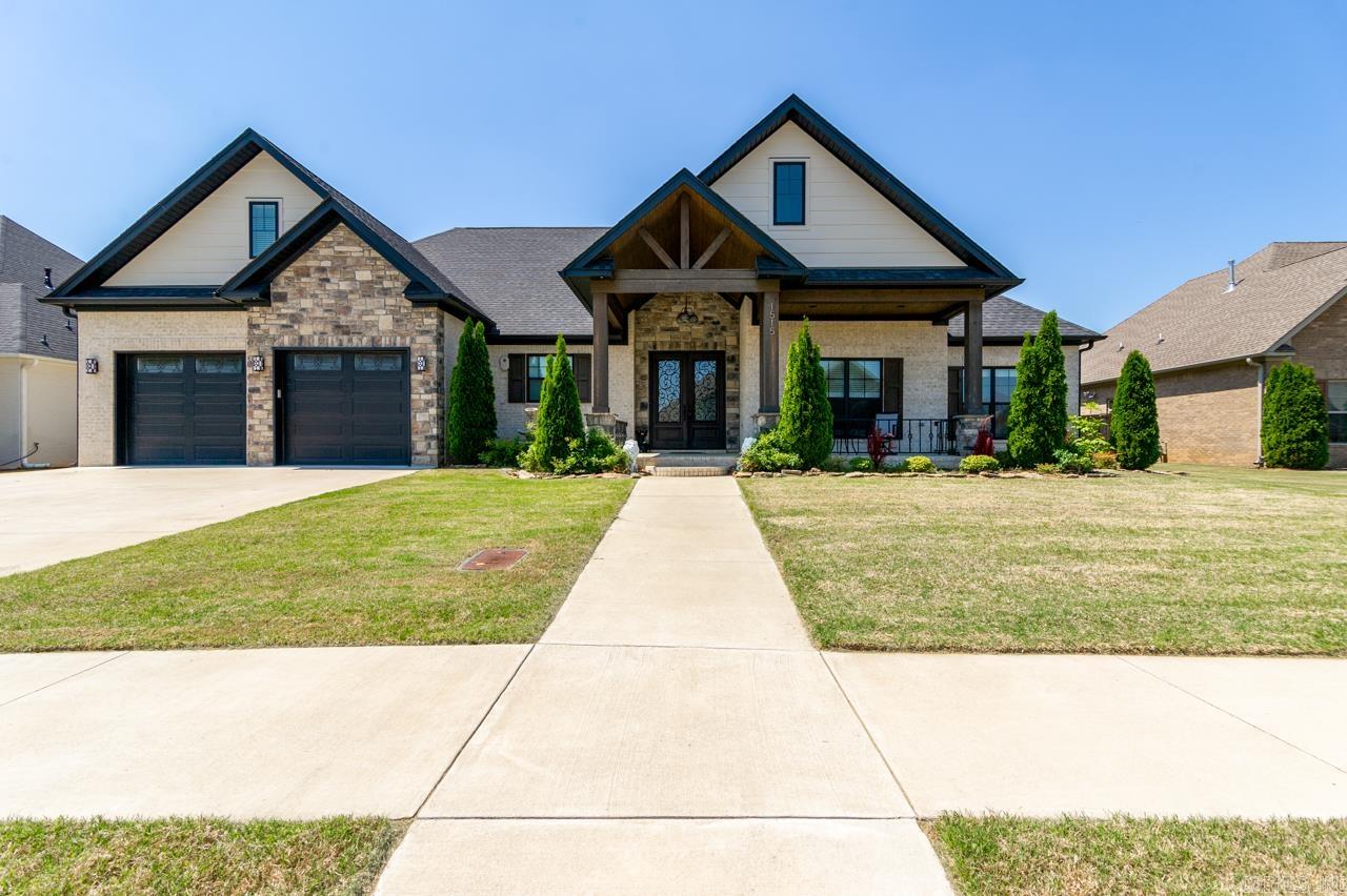 Gorgeous custom built home with so many extras, 4 bedrooms and an office, salt water pool and sunroom that can be closed or screened with large sliding doors, double sided fireplace with floor to ceiling stone, open plan for entertaining, upgraded appliances, butlers pantry, separate primary suite, the back yard is very private as you have no home directly against your back fence! Walk in showers in all full baths, this home has all the class and comfort you can imagine!