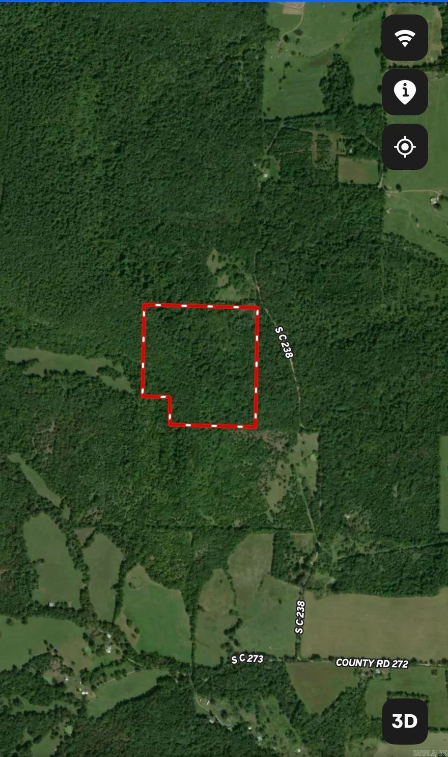38 Acres m/l of recreational timberland located just minutes from the Ozark National Forest & Buffalo National River.