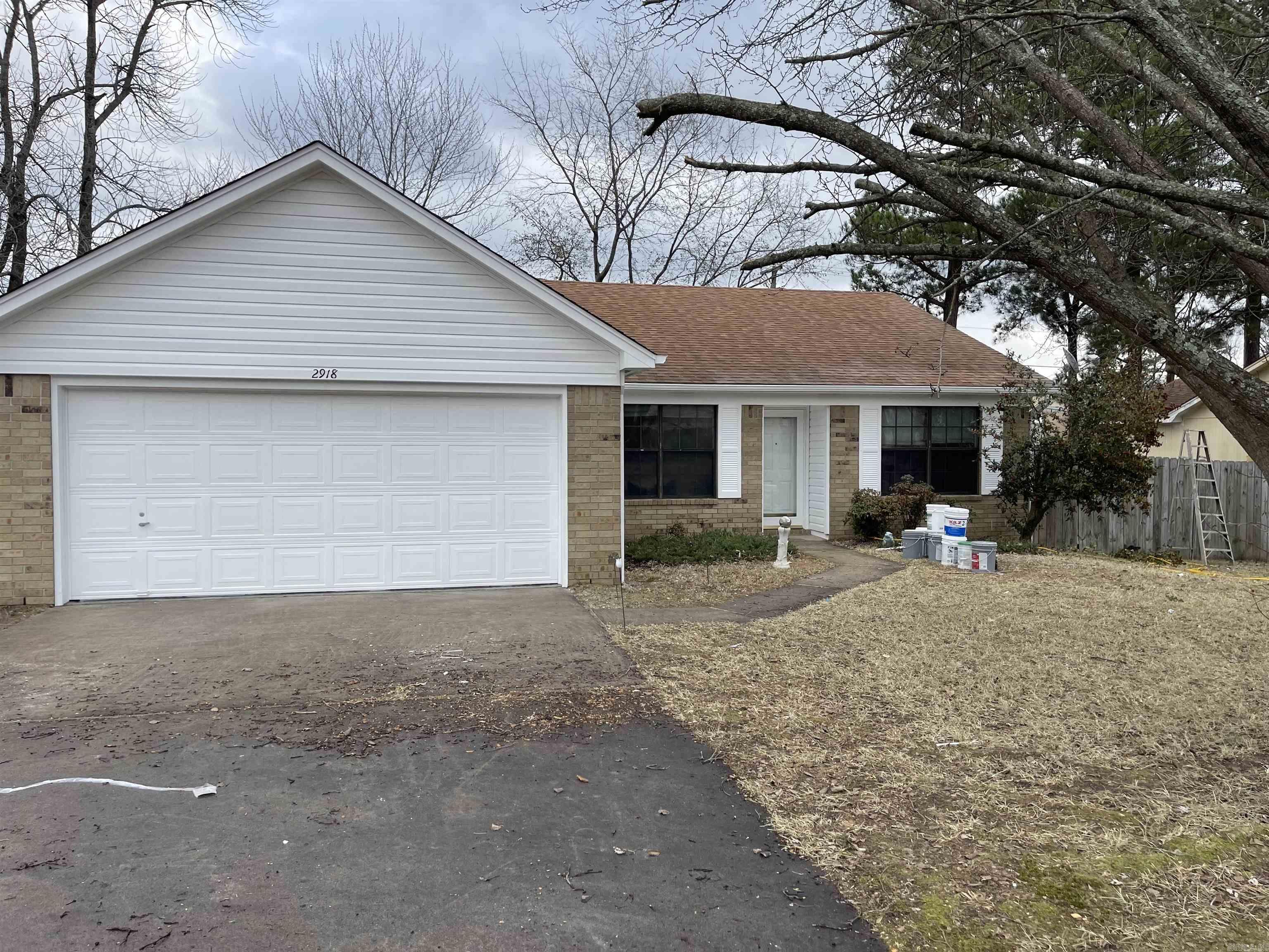 Newly renovated 3 bedroom 2 bathroom home in the heart of Bryant that features beautiful flooring and fresh paint all throughout! Large privacy fenced backyard, 2 car garage, and freshly trimmed landscape. This home is located in the Bryant School District and in an amazing neighborhood near by shopping centers and restaurants. Washer and dryer hooked up and ready to go for the new tenants convenience! Available immediately. Tenant is responsible for all utilities and yard maintenance. Pets are accepted with a $300 non-refundable per pet. Deposit is $1,650.