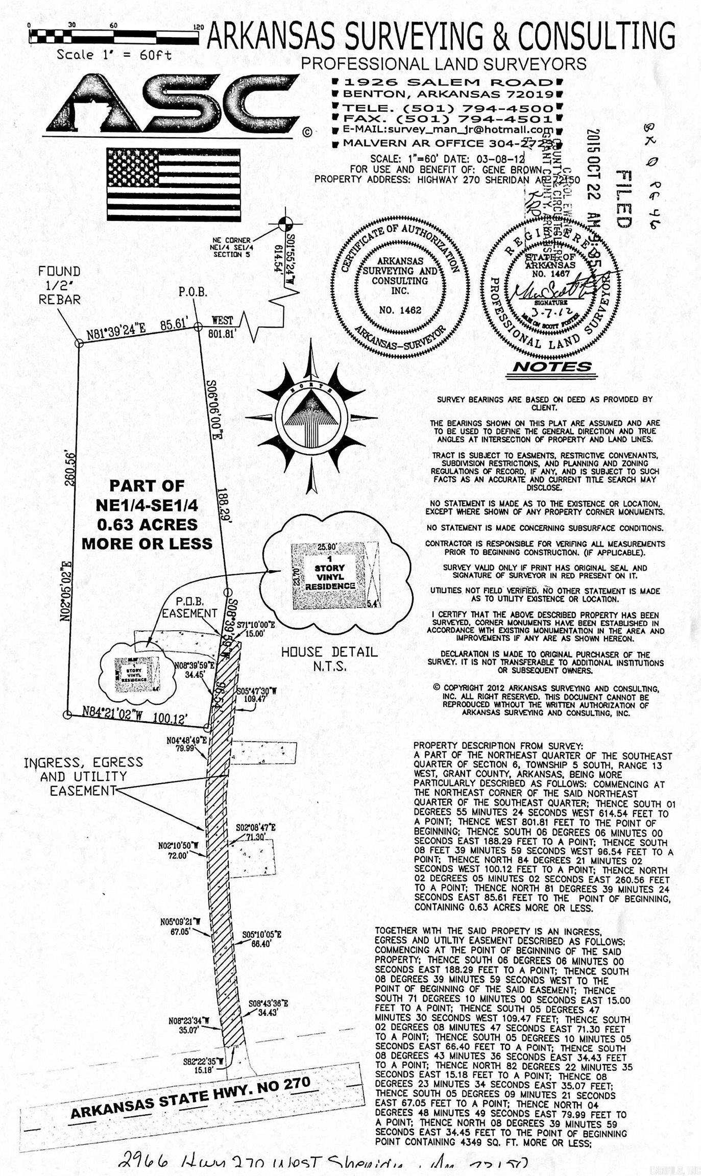 Metes & Bounds - Residential
