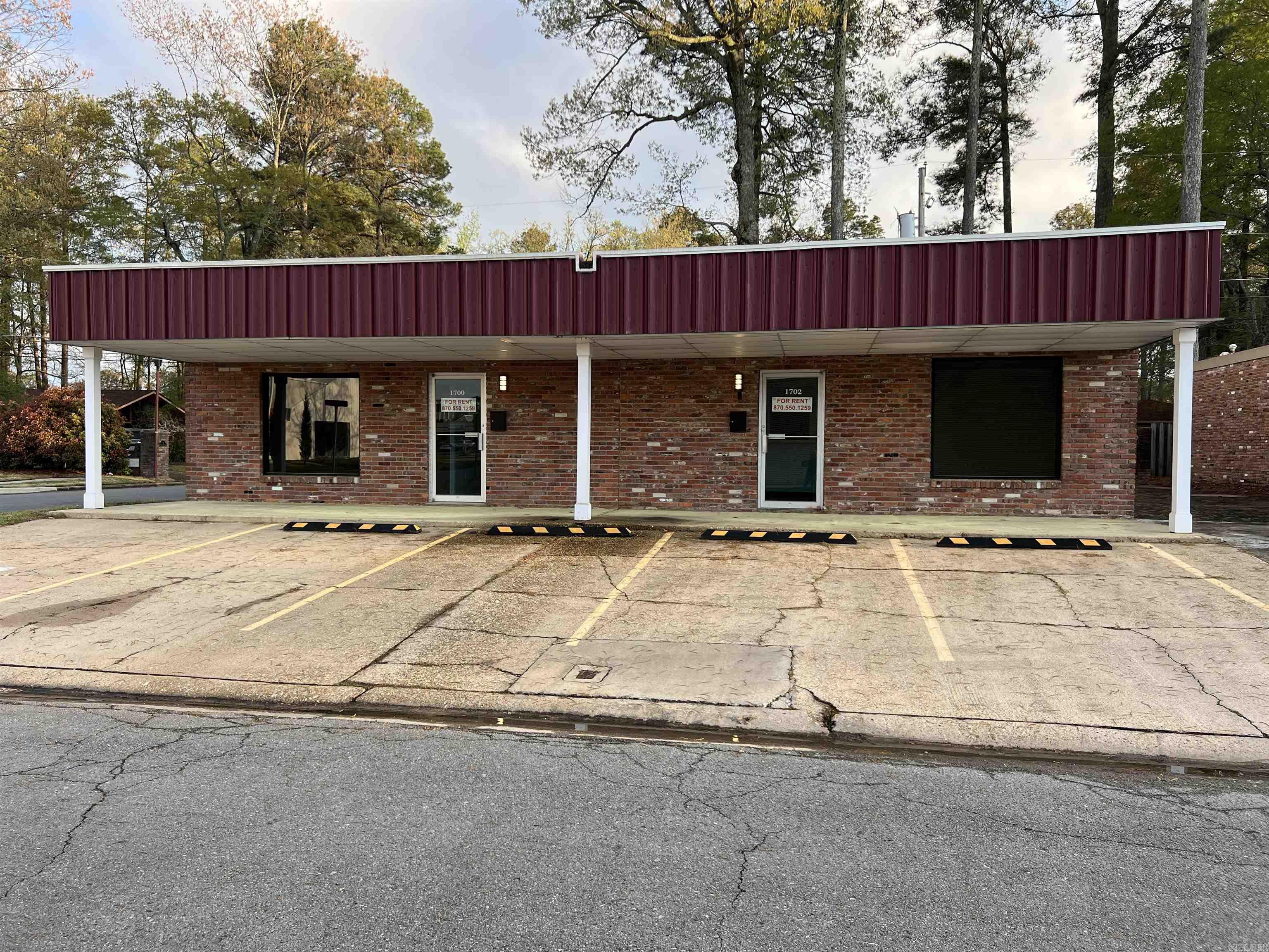 This recently remodeled former dental complex features multiple offices on each side, offering a versatile layout for various professional or medical uses. With fresh paint, new windows, new hvac, new flooring, and modern updates throughout, the property provides a refreshed and inviting atmosphere. An entry door could be installed to seamlessly connect the two separate buildings into one unified office space. Conveniently located near Jefferson Regional Medical Center, this property offers excellent accessibility for patients and clients alike. Seller will consider selling each office building separately.