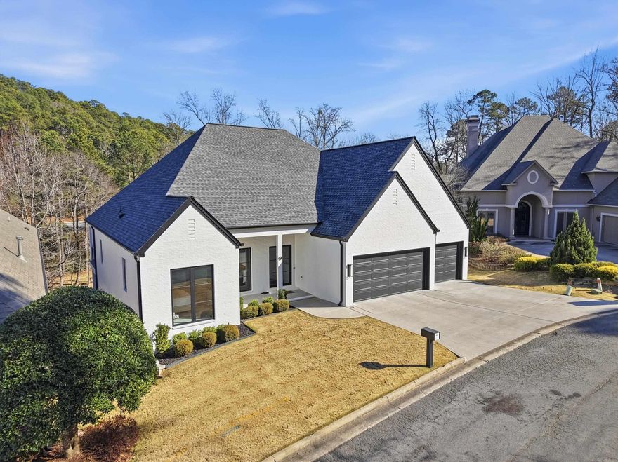 Immaculate custom built home in the gated Hickory Grove subdivision, thoughtfully designed & impeccably finished. This stunning 1 level home features a spacious 3 car garage with an extra deep 3rd bay. Built with intention, the home showcases high quality designer finishes throughout & a large open concept living/kitchen area perfect for entertaining. The chef’s kitchen opens seamlessly to an inviting entertaining bar with seating & a 129 bottle wine fridge. An office nook & a oversized pantry with antique sliding doors are conveniently located just off the kitchen. The primary suite offers generous space and comfort, featuring a spa inspired bath with a Kohler Veil freestanding soaking tub, a walk-in shower with a digital shower valve, & a spacious walk-in closet connected to the laundry room. On the opposite side of the home are 2 additional bedrooms, a full bath, game room or 4th bedroom (sellers will add a closet upon request with acccepted offer). Additional premium features include a mini-split system in the garage, Andersen windows & doors, motorized shades, Kichler exterior lighting, an encapsulated crawlspace, & more. Lawn maintenance included. **Agents see Remarks*