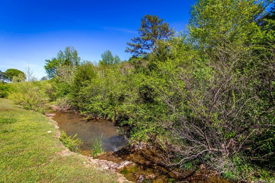 Nice country setting with 2 creeks and 2 lane highway frontage, giving you access to all utilities, including fiber internet. This used to be an old homestead and a boarding house, where people getting off the old M&NA train would stay and it has been said that a septic is on the property (not verified). Approximately 6 out of the 13.04 acres is level and ready for any type of livestock or homesites. This is a great property for you to build a home on or multiple cabins along the creek for vacation rental. Call the Listing Agent for more information and to schedule a showing. Greers Ferry Lake at Fairifeld Bay is just 5 miles away. Enjoy dining, shopping, 90 miles of side by side riding boating, skiing, and more. The Little Red River at Shirley is just 2 miles away where you can kayak, fish, and swim.