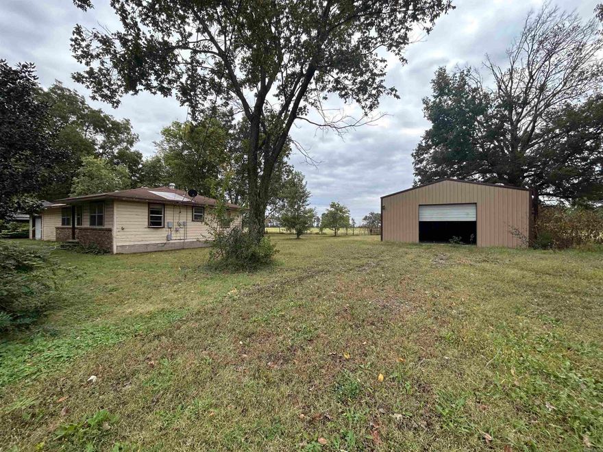 This 3 bedroom 1 1/2 bath home has two living areas and is situated on a larger sized lot with a nice workshop. Home needs work and will not work for all financing types. Home is on crawl space with one car garage. Current systems/appliances are not guaranteed to work. Seller does not automatically pay typical closing costs for our area. Seller will pay any back taxes, prorate current taxes, and pay up to $150 for deed prep. Any additional fees Buyer requests should be noted on the contract. Home to be sold AS-IS. Agents please read additional remarks.