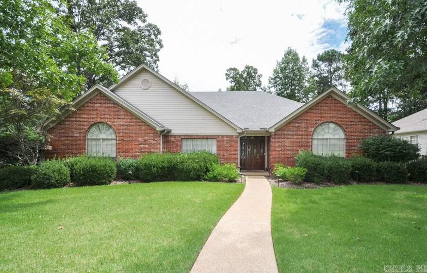 Wonderful home on a large level lot with side loading garage.  Hardwoods and decorator tile in all but bedrooms. 300 Sf sun room included in total square feet. Estate property no disclosure.  Roberts School.