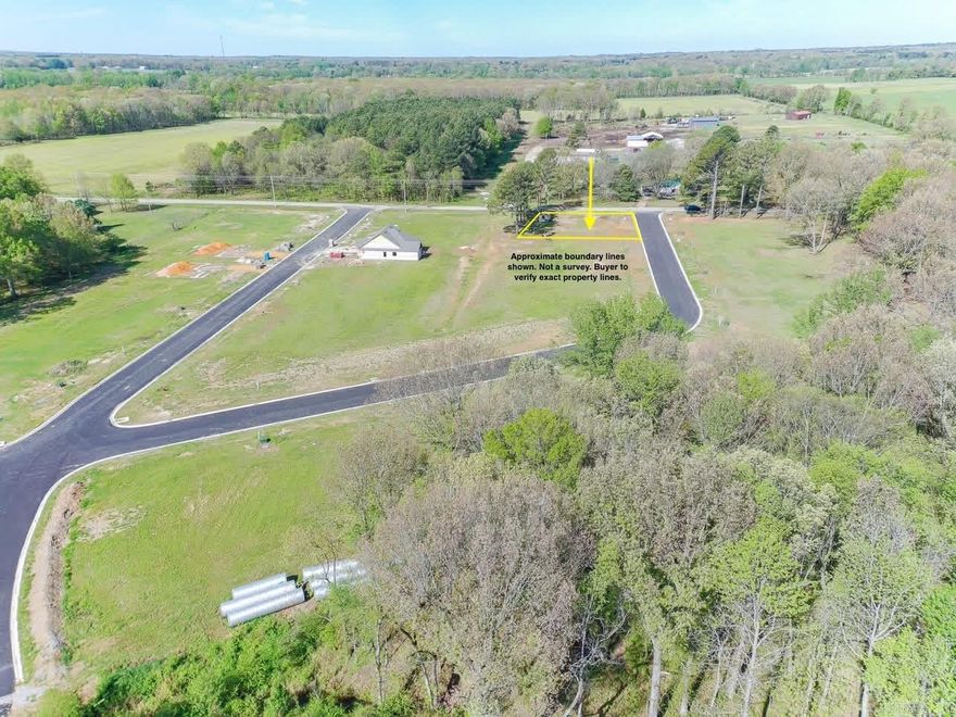 Really nice .29 acre homesite available at 100 Gordo Drive in Horseshoe Creek Subdivision in Brookland. This lot is level and offers a straight forward build site in a neighborhood just starting to take shape. Located close to town yet offers a quiet setting.