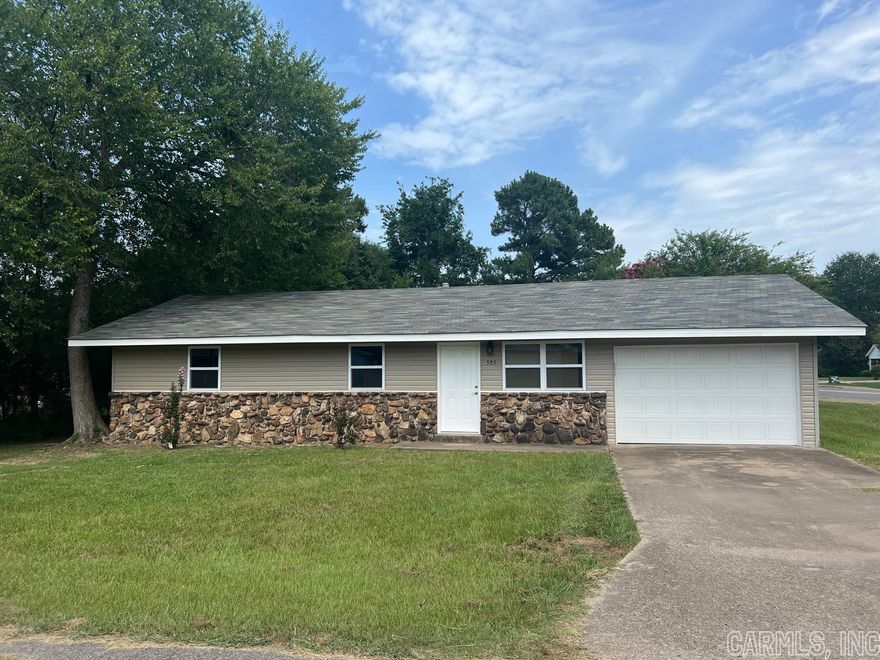 COMPLETELY REMODELED!!  This home has been updated throughout, new paint, flooring, vanities, and appliances.  Conveniently located in Clarksville.  This home has 3 bedrooms, 2 bathrooms, and a 1 car garage.  Enjoy relaxing or grilling out in your fenced in back yard.