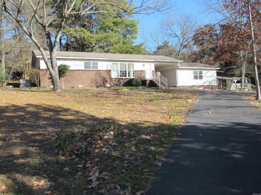 TWO BEDROOM - 1 BATH IN THE ORIGINAL HOUSE, ONE BEDROOM - ONE BATH IN ADDITION.  MAIN HOUSE HAS CENTRAL HEAT AND AIR, ADDITION HAS A MINI-SPLIT.  HOME FEATURES A GENERATOR, THREE NICE OUTBUILDINGS AND A SAFE ROOM OUT BACK.  NEW FLOORING, FRESH PAINT AND MANY NEWER FIXTURES.  BOTH BATHROOMS HAVE BEEN UPDATED. NEW ROOF 2023.   THERE'S A NICE SIZE FENCED YARD FOR YOUR ANIMALS AND THE HOUSE IS SET BACK FROM THE ROAD WITH A PAVED CIRCLE DRIVEWAY.  ROOM TO SPREAD OUT ON 3,75  ACRES MORE OR LESS.  MINUTES TO I-40 COMMUTE.  ***SEE AGENT REMARKS**