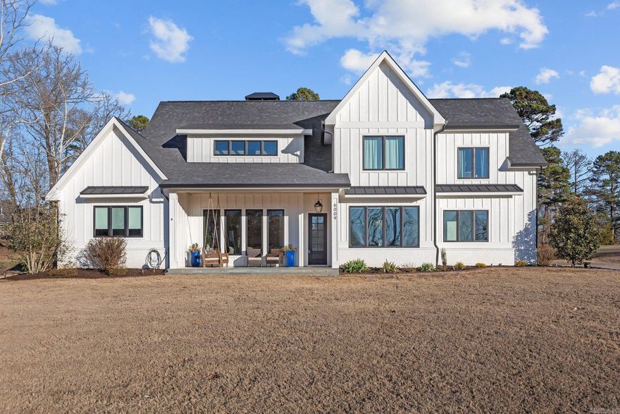 IMMACULATE HOME ON 1.51 ACRES IN THE STABLES! The foyer features ceiling and opens to spacious living room with a stone fireplace. The kitchen is a Chef's Dream including Premier appliances such as Fisher and Paykel 5 burner gas range with additional oven in huge Butler's Pantry, Hinge less refrigerator, "Sonic" style ice maker, and wine fridge. Gorgeous Primary Suite with Cathedral ceiling, custom tile shower, soaking tub, elegant lighting, and walk-in closet. Perfect office nook, mudroom with bench, bonus room and spacious laundry room. Cozy screened in back porch overlooking expansive backyard with just the right amount of trees. Upgrades: Foam insulation, insulated garage, lighting control system, toekick lighting, surround sound throughout, 2 instant water heaters, oversized garage doors with dock shaft openers, rock culverts, wooden soffits (no vinyl), and oversized driveway to name a few. Gated Community with shared pond. Agents see remarks!