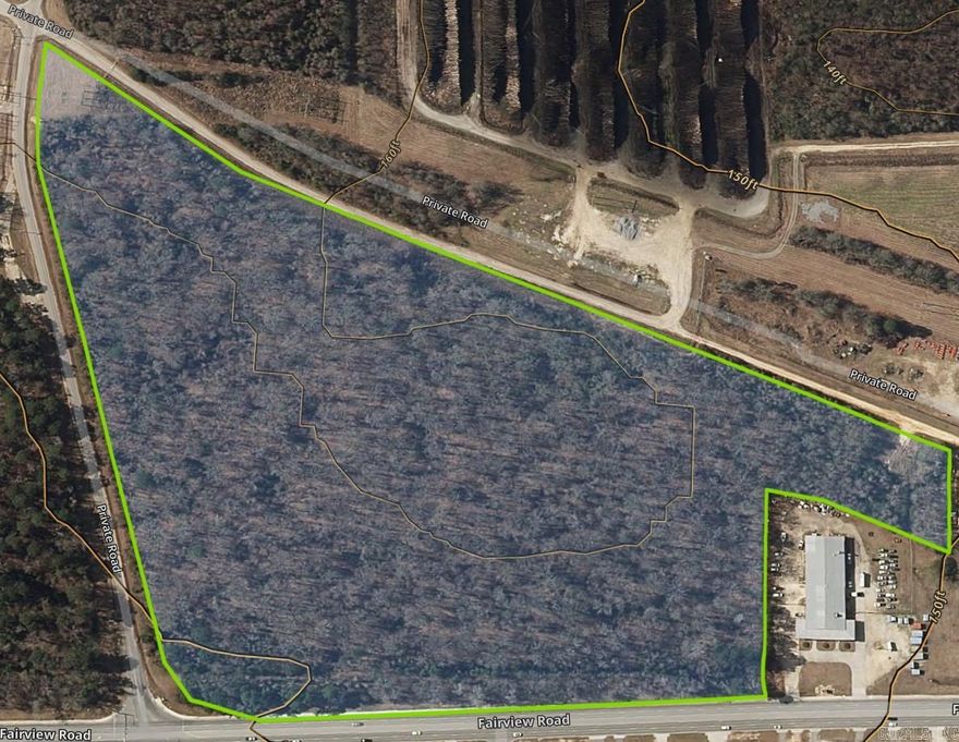 32.63 acres +/- in prime location with 1,097' of highway frontage containing two adjoining parcels located near Millyard Rd at Fairview Rd/Hwy 133 in Crossett. *PARCEL 1: Situated east of Industrial, this parcel encompasses 23.28 acres +/- and lies outside the Crossett city limits. *PARCEL 2: Positioned at the corner of Fair Rd/Hwy 133 and N Mills Rd, this parcel covers 9.35 acres +/-, with the majority located within the Crossett city limits. Both are subject to use restrictions related to manufacturing and distribution wood products. Mineral rights will not convey. The northern boundary is Murphy's Autobody & NAPA, the southern boundary is N Millyard Rd, the eastern boundary is Fairview Rd/Hwy 133, western boundary is Industrial Dr. SURVEY AVAILABLE UPON REQUEST