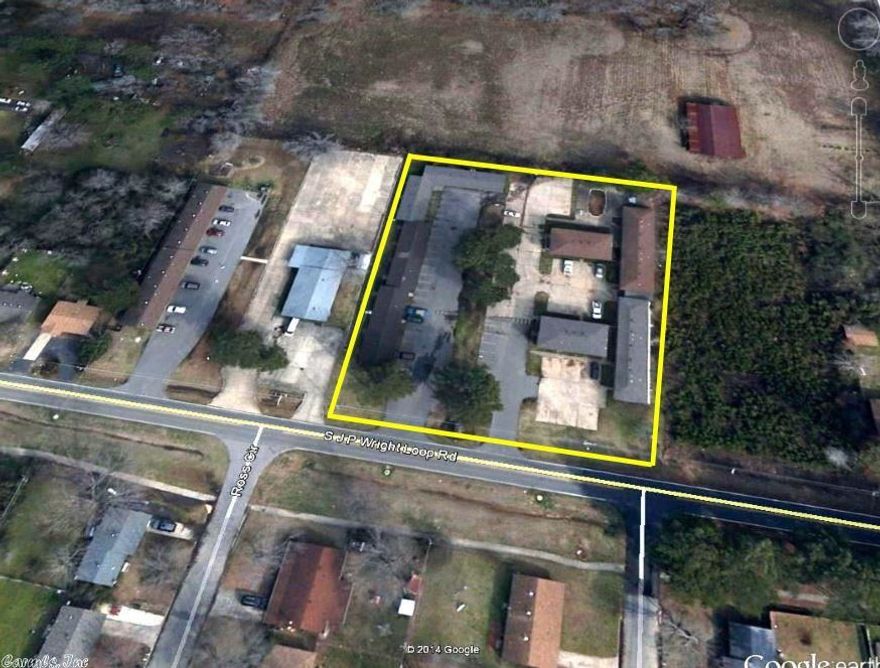 Cross Keys Apartments consists of 46 1BR/1BA apartments. This is a value add property. Seller has priced the complex well below appraised value. Gross Rev in 2011 was $143,118. 2012 was $129,571. 2013 $98,272. Downward trend was a result of a lack of capital and poor management. 5 of the 10 roofs were replaced in 2010. Tenants pay electricity. Seller's records of expenses is not deemed to be reliable due to poor management and accounting. Estimate for expenses is $55,000-$60,000 per year.