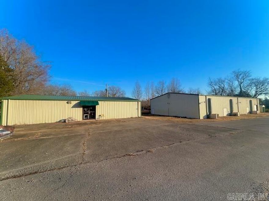 Prime investment opportunity with 3 commercial buildings totaling 12,300 sq ft. on high-visibility Highway 16 between Shirley and Fairfield Bay. Strong daily traffic to Greers Ferry Lake and the scenic Little Red River provides excellent exposure. Includes 1.92 acres, one 7,500 sq ft building, with bathrooms. There is also office space upstairs. Also 2 more buildings which are 2,400 sq ft each. One of these being mostly finished with bathroom, Office space, store frontage, or whatever you want to use it for. It could even be a nightly rental. The other 2,400 sq ft building is now a workshop. It has utilities and bathroom. This set up was formerly a well known Candle factory. Ideal for retail, restaurant, brewery, office, warehouse, rental income, or multi-tenant. So many possibilities. High traffic. Great Visibility. Endless potential in growing area. Don't miss this opportunity! Get your appointment to see it for yourself.