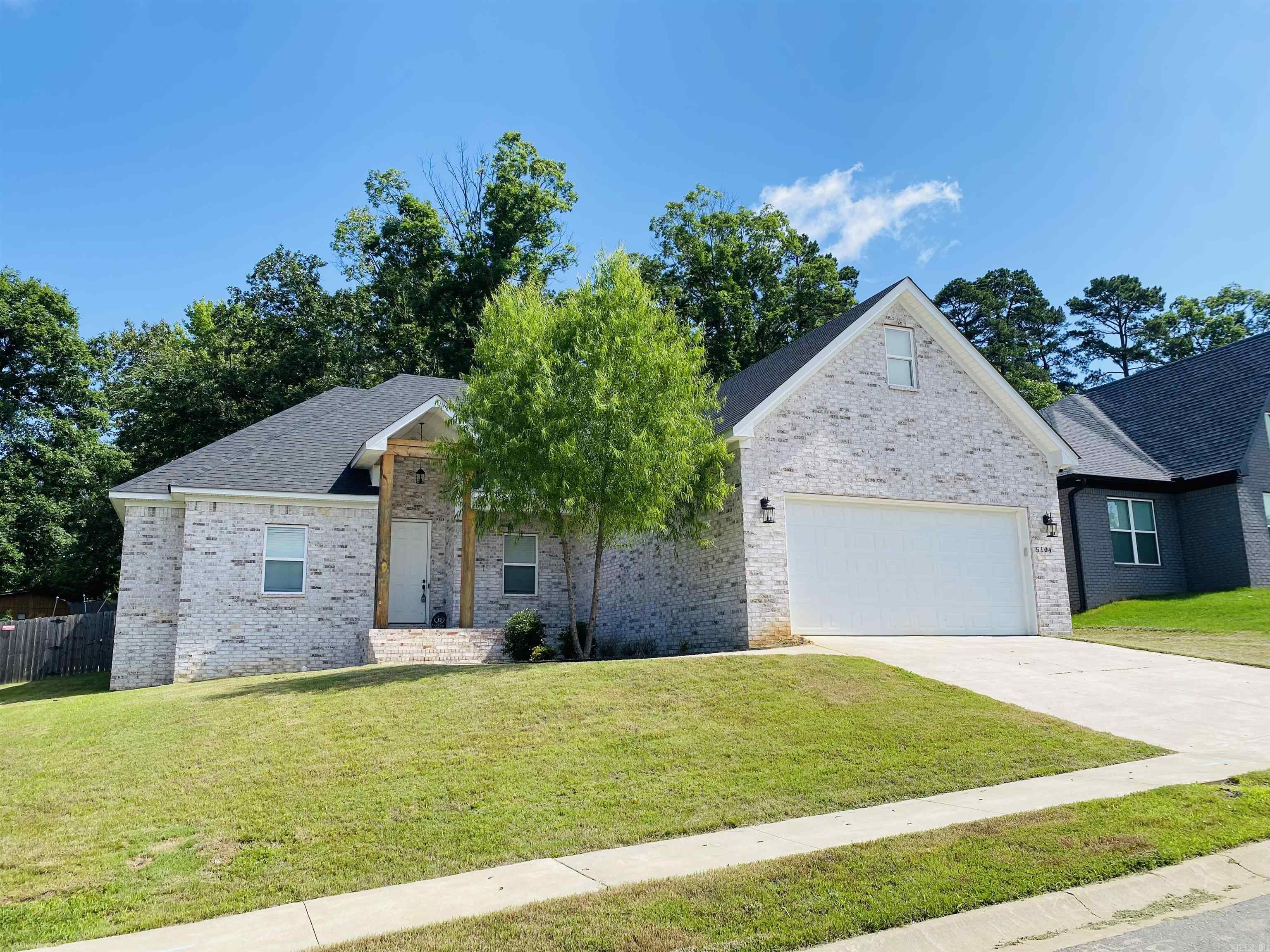 Built in 2022, this stunning 5-bedroom, 2.5-bath home offers modern living with an open floor plan perfect for entertaining. The spacious living area flows seamlessly into the dining room and kitchen, featuring sleek finishes and ample natural light. A dedicated office provides the ideal space for working from home or managing daily tasks. 4 bedrooms on the main floor and a generously sized bedroom upstairs. With contemporary design, energy-efficient features, and thoughtful layout, this home combines style and functionality. All just minutes away from everything Bryant has to offer. Don't miss your chance to own this move-in-ready gem!