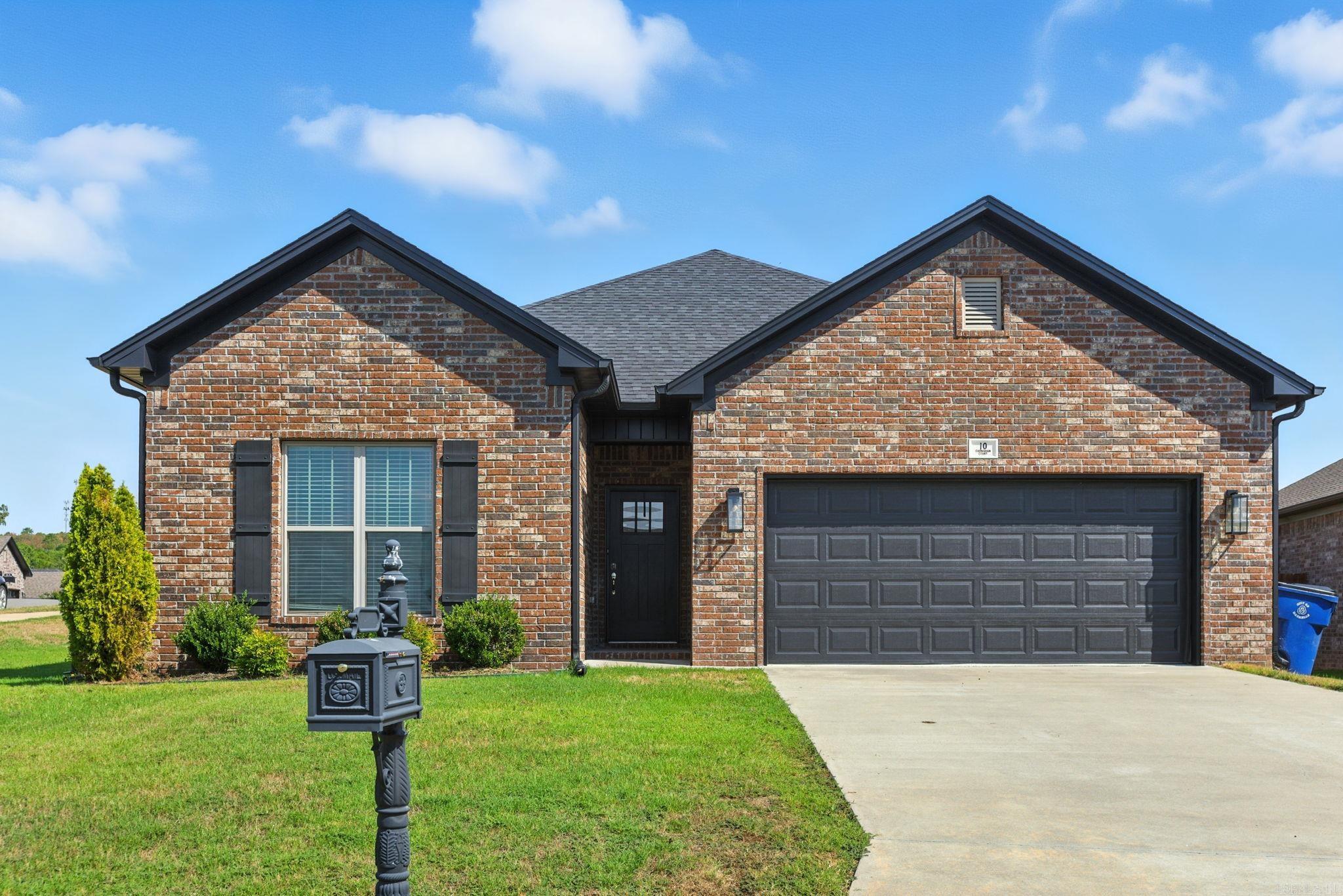 Welcome to 10 Carnahan Court, a newly listed gem in the heart of Maumelle, AR, that redefines sophistication. This home is the perfect blend of contemporary style and comfort, with thoughtfully designed spaces and top-tier finishes throughout. Step inside and be greeted by an open floor plan that seamlessly connects living, dining, and kitchen areasāideal for both entertaining and everyday living. The kitchen features sleek quartz countertops, stainless steel appliances, custom cabinetry, walk-in pantry that will delight any home chef. The primary suite is a true retreat, offering a spa-like bathroom with a soaking tub and walk-in shower. Additional bedrooms are spacious and versatile, perfect for family, guests, or a home office. Outside, enjoy a private backyard oasis, ideal for relaxing evenings or weekend gatherings. This property is more than just a houseāit's your next home waiting to be filled with new memories. Come see why 10 Carnahan Court stands out from the rest!