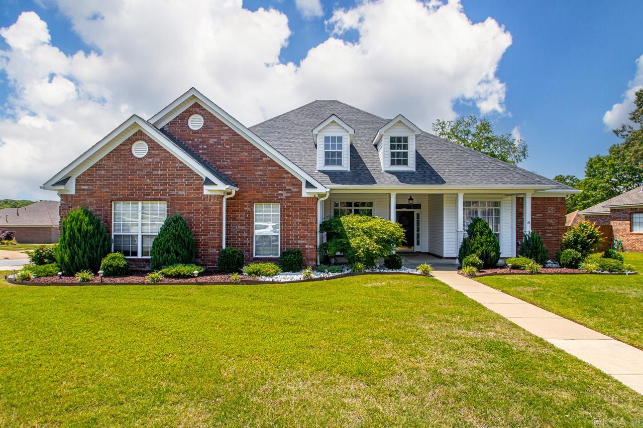 This beautiful home, located on a quiet cul-de-sac, sits proudly on a spacious corner lot in a well-established neighborhood. The property features a meticulously manicured yard with stunning landscaping that offers excellent curb appeal. Enjoy the outdoors with a well-maintained pool, a large backyard perfect for entertaining, and a brand-new pergola over the back porch along with an inviting front porch. Inside, you’ll find an updated kitchen, (refrigerator to convey) fresh new paint throughout, and a separate office and dining area—ideal for formal meals. The home offers plenty of space to spread out, with 3 generously sized bedrooms and 2.5 bathrooms. This home truly has it all—comfort, style, and functionality in a desirable location.