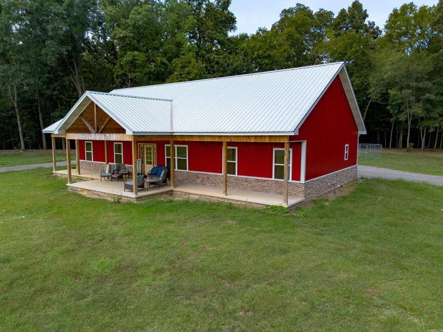 Country Home on 5.42± Acres with Big Creek Frontage  Enjoy peaceful country living just minutes from Pangburn with this charming 4-bedroom, 2-bath home situated on 5.42± scenic acres. The home features a comfortable layout with beautiful views of open pastures and wooded surroundings, perfect for those seeking space and privacy.  Outdoors, you’ll find Big Creek frontage right on the property—ideal for kayaking, fishing, or relaxing by the water. From your creek access, it’s about a 4-mile float to Ramsey’s public boat launch and 7 miles to the Highway 305 launch, leading to the renowned Little Red River and its world-class trout fishing.  This property offers the best of both worlds—tranquility and convenience—with easy access to Pangburn, Heber Springs, and area amenities. Whether as a full-time home or weekend retreat, this turn-key country property is ready for you to move in and start enjoying the Arkansas outdoors.