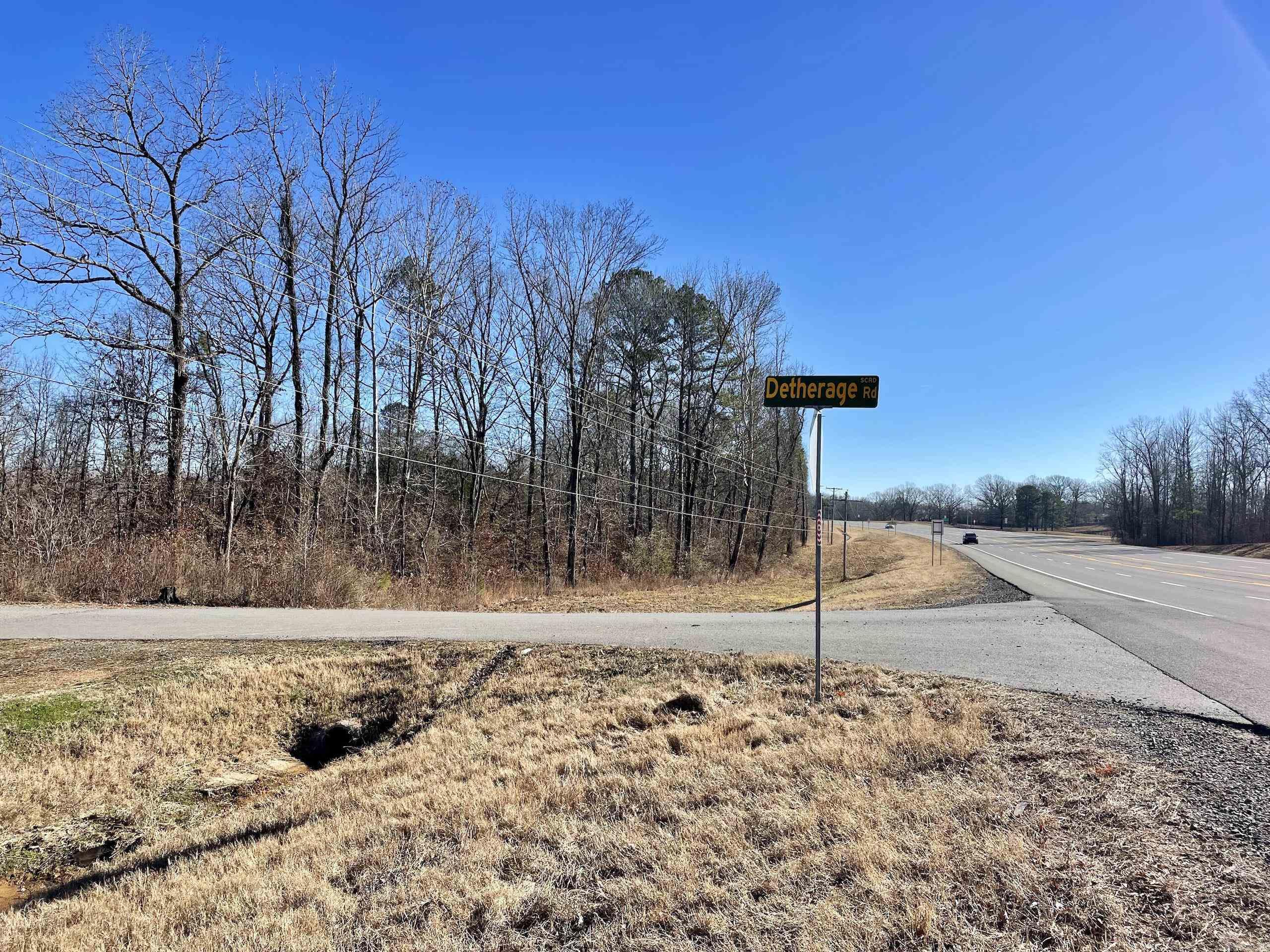 Rolling terrain with a 3-year-old pine plantation and a seasonal creek flowing across the property. There is nearly 1/2 mile of HWY 70 frontage and 1/2 mile of county road frontage the property could easily be divided into smaller tracts. The property is currently used for hunting and recreation with several trails that provide access. Utilities nearby and Minerals Convey. More land is available on the west side of Detherage.