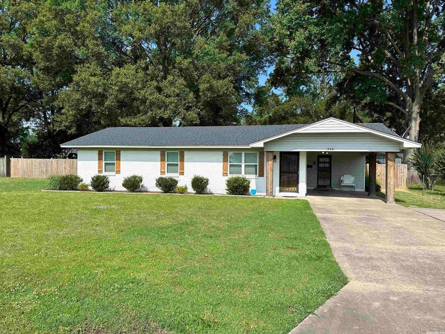 This Beautiful 3 Bedroom 2 Bath home was fully remodeled in 2020. All new Hardwood Floating Floors, New Master Bath, Remodeled Kitchen, and Fresh Paint. This house sits on a lot and a half and offers a large backyard fully fenced. Two Storage Buildings in the back offer tons of extra storage. New roof and HVAC in 2022.