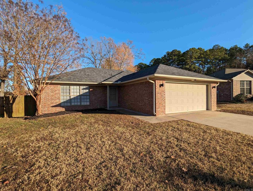 This house is located in the highly sought after Milestone Subdivision. Conveniently located close to Dave Ward, it is the perfect spot for someone who works in Conway or someone who is commuting to Little Rock. This house boasts a nice backyard, that is fully fenced with a patio, perfect for grilling and relaxing. It has brand new wood-look tile throughout and a new roof in 2022. It is move in ready!