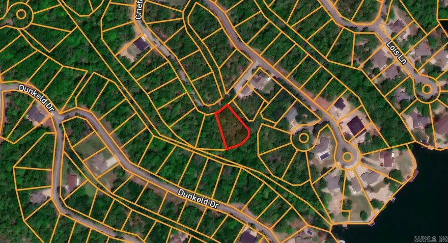 Come see this lot to build your future dream home.