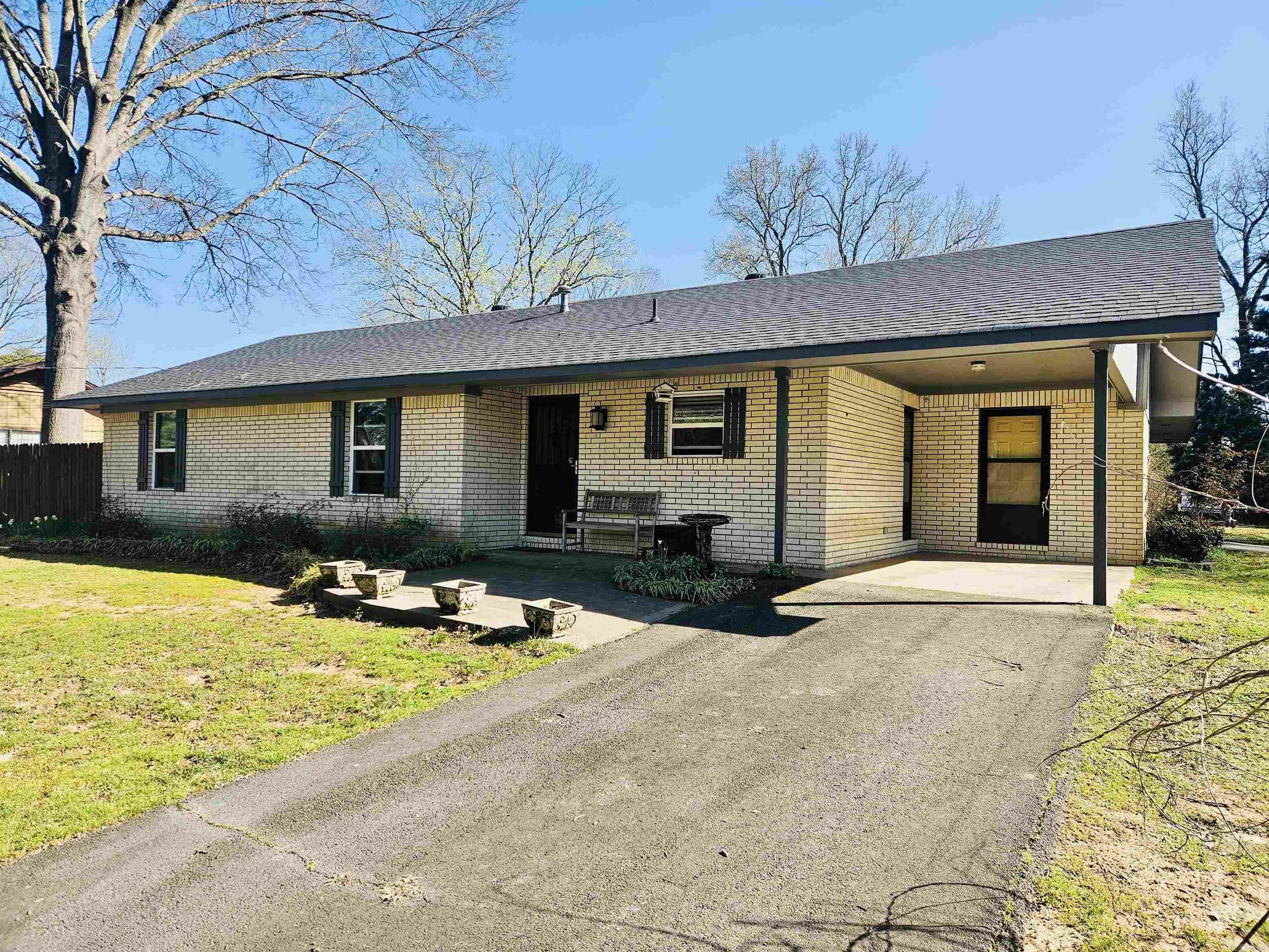 This home is adorable. Primary bathroom remodeled by Scott Lucas and is fabulous! Home has been totally updated from flooring, to kitchen cabinets,appliances, interior & exterior paint, roof, HVAC, Windows, fixtures, granite countertops, and more. Such a great backyard with room for a large garden or just enjoying the peacefulness of the seasons. Lots of parking options with a single car carport up front, and a double carpet in the rear that is great for entertaining as well. Shop has electricity. This remodel was done by the owners for their own preferences and living conveniences, not for resale. So, you will see amenities that you will not get in the typical remodel. Very, very well done. Seller asked for at least a 24hr delayed occupancy at closing.
