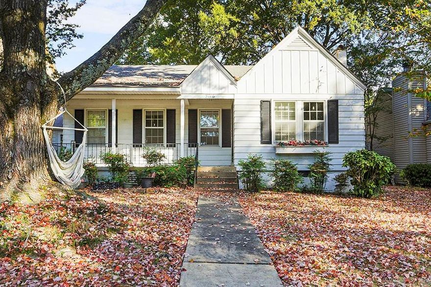 This home has been a rental since owner next door purchased.  Small home depot bathroom added on at some point.  60 x 140 foot lot.  Two car carport off V street in the back.