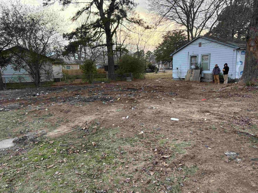 Great opportunity to build your next home in the city limits of Jacksonville! Residential lot located just minutes from Little Rock Air Force Base, shopping, and local amenities. Across the street and beside brand new construction! The previous home site has been cleared, so you have a blank slate to work with. Hooking up utilities should be a breeze but please verify—making this a fantastic option for a new construction build, investment property, or a long-term hold. No property disclosure. Seller has never occupied property.