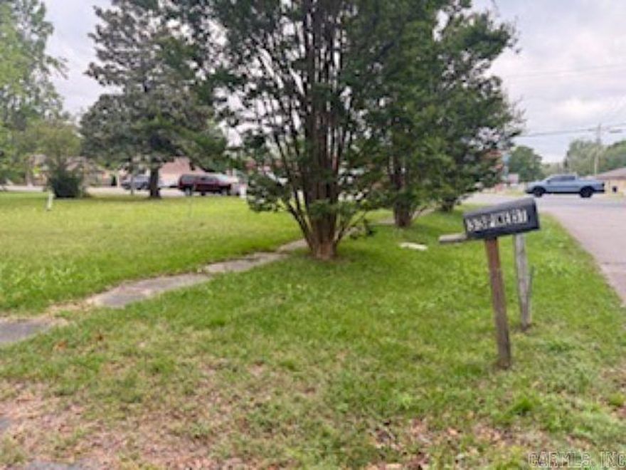 Prime commercial property on Cabot's busiest road Main/Pine St. This is a two lots on Pine St making up a half a city block. All utilities are on the property and zoning has already been changed to commercial!