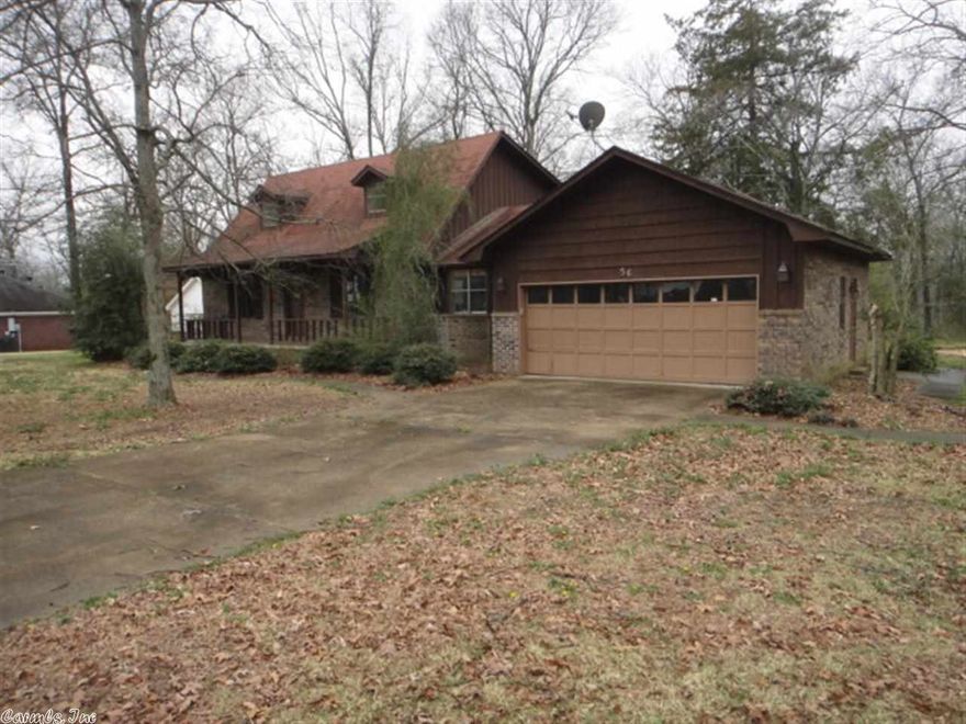 Secluded 3 bedroom 2.5 bath. 2 bedrooms with Jack & Jill bath upstairs. Master downstairs. Garage, deck, 17 x 20 shop with electricity.  Previous owner has made it possible so buyer has to purchase all new appliances. Seller does not pay customary closing cost: including Title Policy, escrow fees, survey, or transfer fees. Proof of funds required on cash transactions, Lender Pre-Approval letter for financed offers (dated w/i last 30 days). Seller is Secretary of Veterans Affairs. See agent remarks.