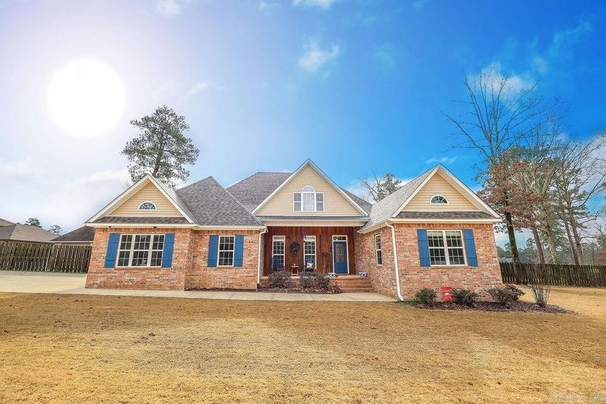 Welcome to 420 Augusta Drive, a beautiful home nestled within the prestigious Mystic Creek Golf Community, recognized as Golf Week’s #1 public golf course in Arkansas. This beautiful property offers the perfect blend of elegance, comfort, and functionality.    Step inside to discover a spacious open-concept layout, where the large kitchen becomes the heart of the home. With abundant natural light pouring in, this inviting space is perfect for cooking, entertaining, and making memories.    The split floor plan offers privacy and convenience, featuring 3 bedrooms and 2.5 baths. The primary suite is a serene retreat with its own ensuite bath, while the additional bedrooms provide comfort for guests.    Outside, enjoy the added bonus of a detached shop, ideal for hobbies, storage, or your next project.    Located in the desirable Mystic Creek community, this home offers easy access to world-class golfing, scenic views, and the tranquility of nature—all while being just minutes from local amenities.    Don’t miss the opportunity to live in this sought-after community! Schedule your private tour today.