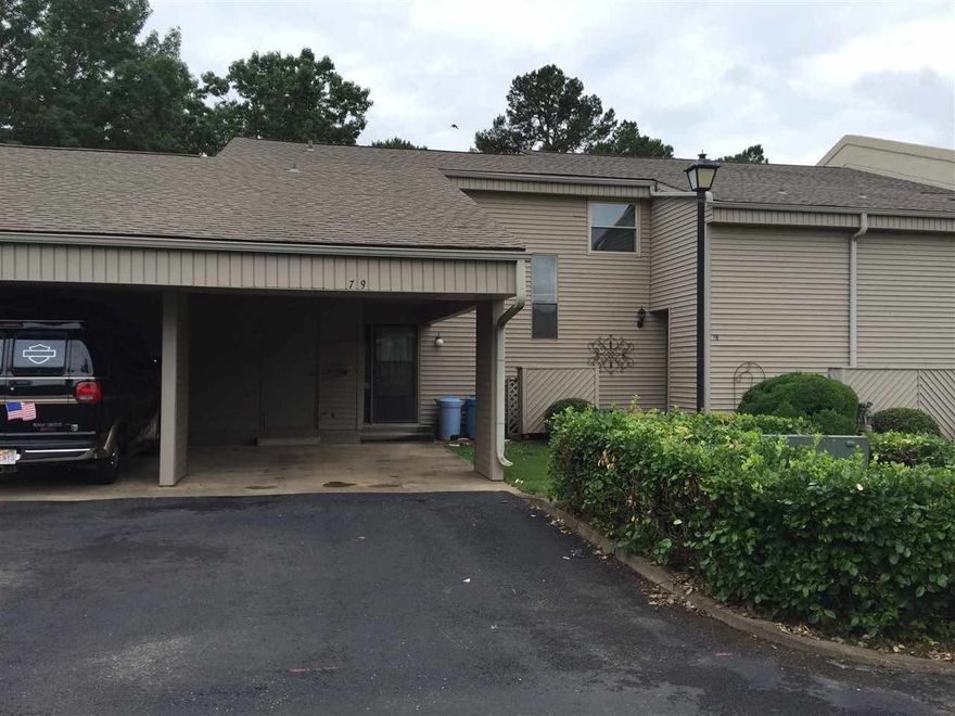 Nice condo in nice area near parks, restaurants, and other amenities.  Condo has a carport and outside storage as well as large deck on the rear overlooking grass/wooded area.  Rented partially furnished.