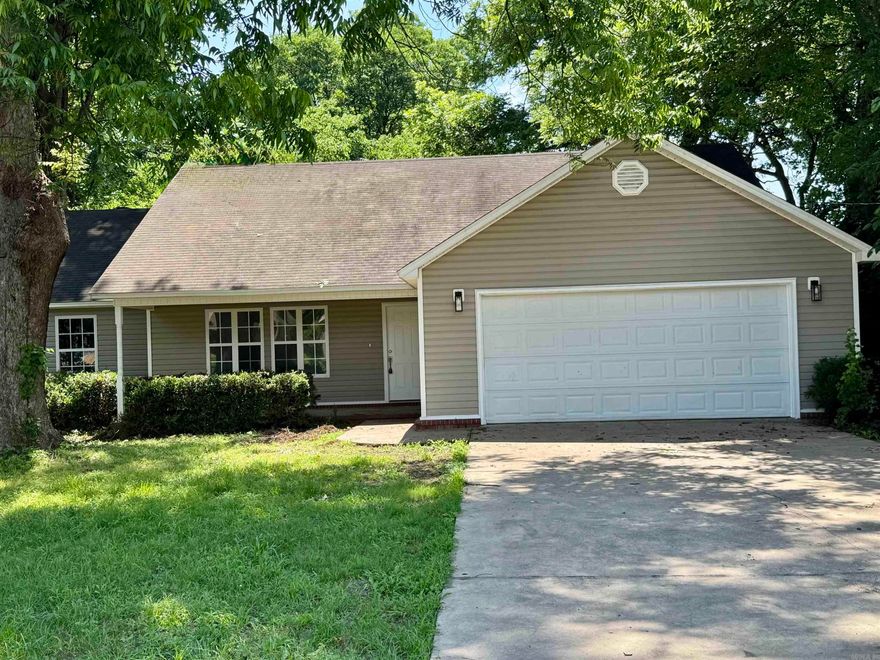 Move In Ready!! This 3 bedroom 2 bath home is ready for a new owner.  Offering a split floor plan, primary bedroom has walk-in closet, and large bathroom.  Conveniently located near the schools and downtown Dardanelle.  Don’t miss what this home has to offer.