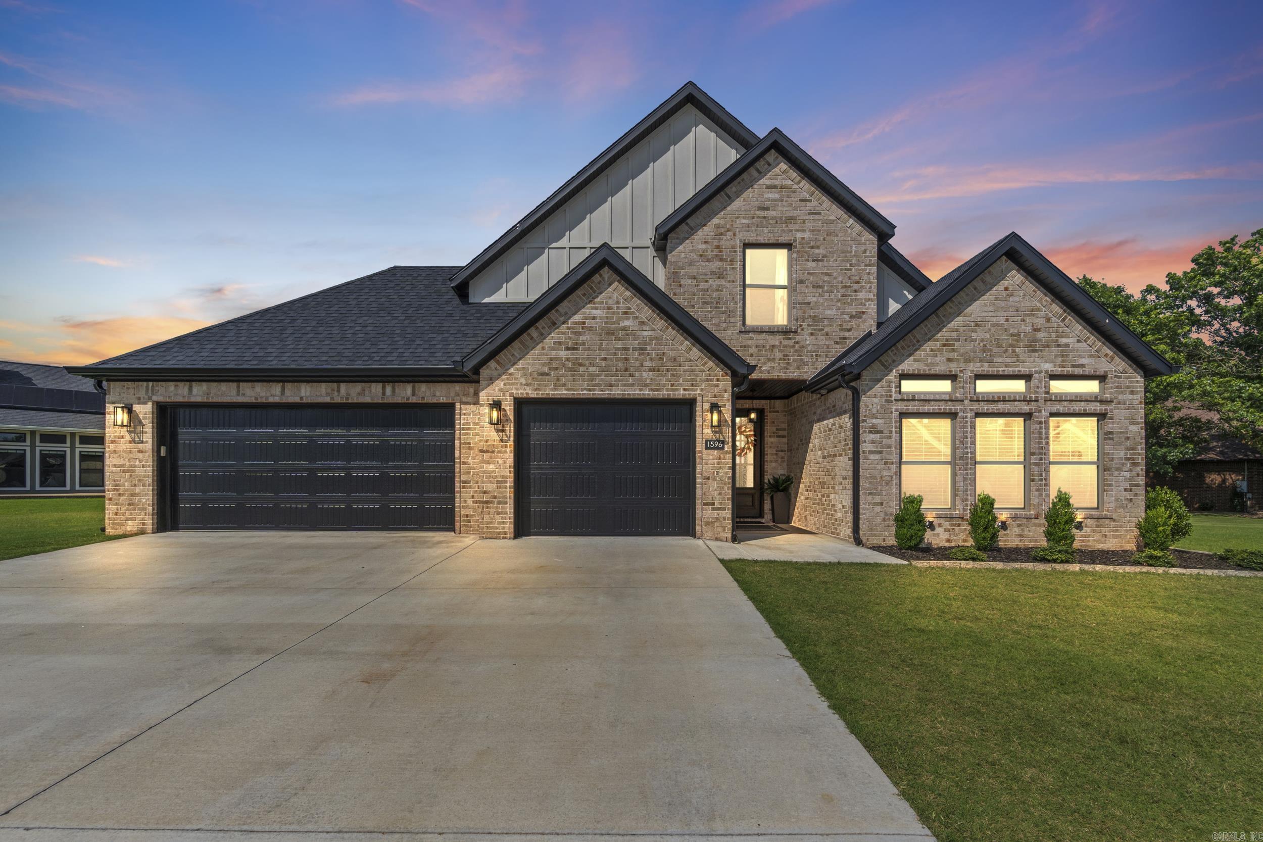 Welcome to this stunning newly built home, perfectly situated on a rare level, premium lot near the 17th fairway in one of the area's most sought-after golf course neighborhoods. With no rear neighbors, you'll enjoy peaceful views and exceptional privacy. Inside, the main living area features soaring vaulted ceilings with exposed wood beams, a cozy fireplace, and an expansive open layout ideal for entertaining or relaxing with family. The gourmet kitchen is complete with double ovens, a spacious walk-in pantry, and plenty of room for hosting. The primary suite includes its own fireplace and spa inspired bathroom. Upstairs, a versatile loft area offers space for a playroom, home gym, or officeācustomizable to suit your needs. You'll find ample storage throughout along with two walk out attics and a three car garage. This home blends modern elegance with everyday functionality, all in a prime location. Donāt miss your opportunity to make this exceptional property your own! Schedule a showing today!