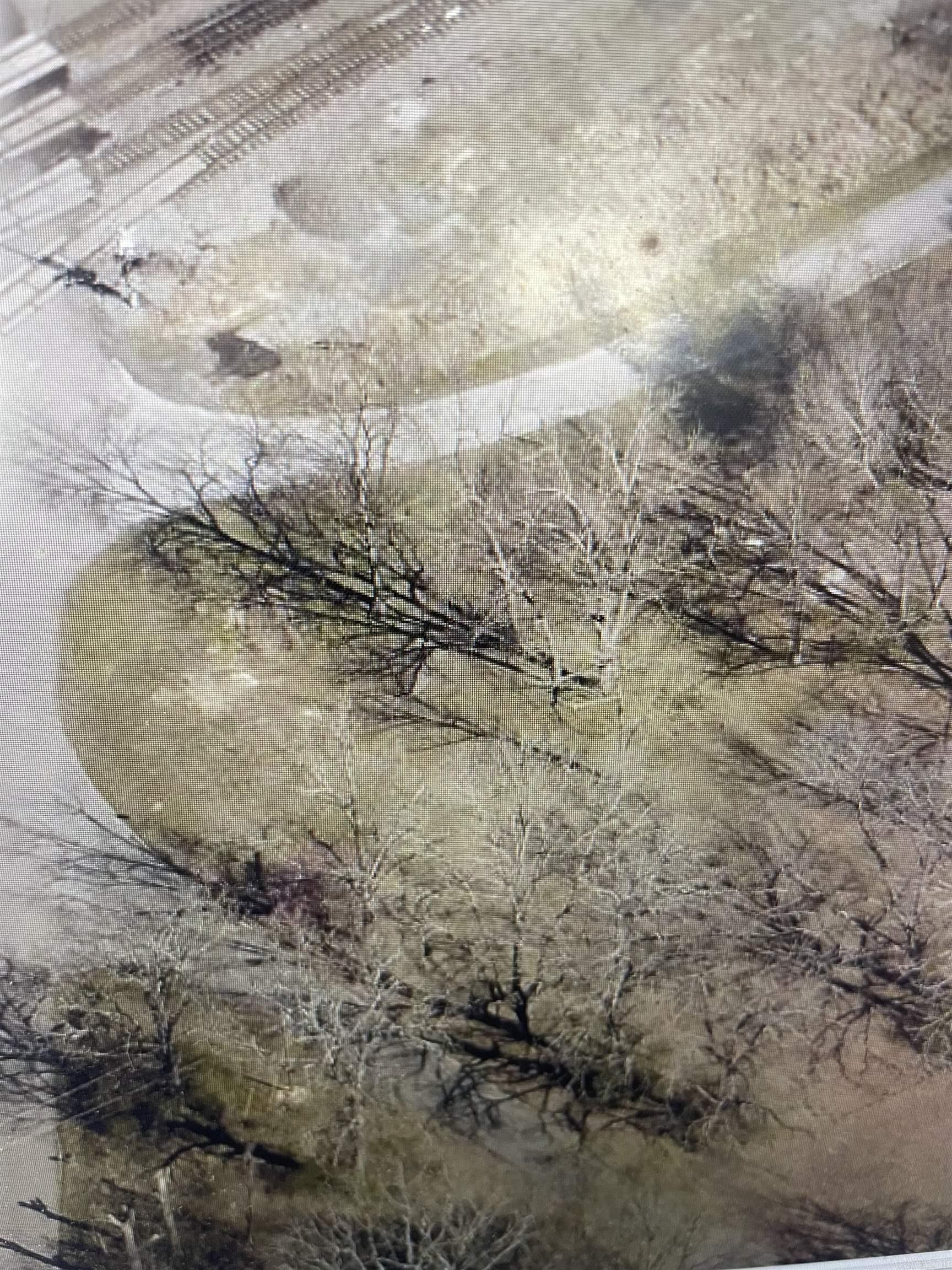Look at this great opportunity, a vacant property with a newer concrete slab. This property is almost the entire block, about 2 acres in town with all services. This would be a great investment property or great to build on.