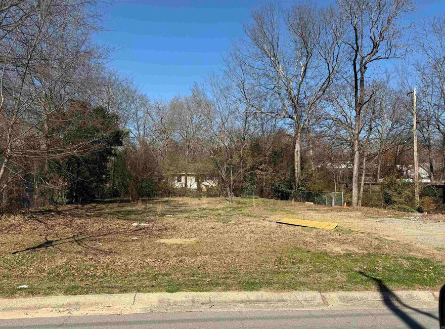 Hillcrest lot on Coleman Creek in the Hillcrest Design Overlay District. This flat lot is platted 70 ft along Lee Ave and 100 ft deep. The home that was there previously on this site was demolished after a fire. The lot is in the Zone AE in the flood plane.