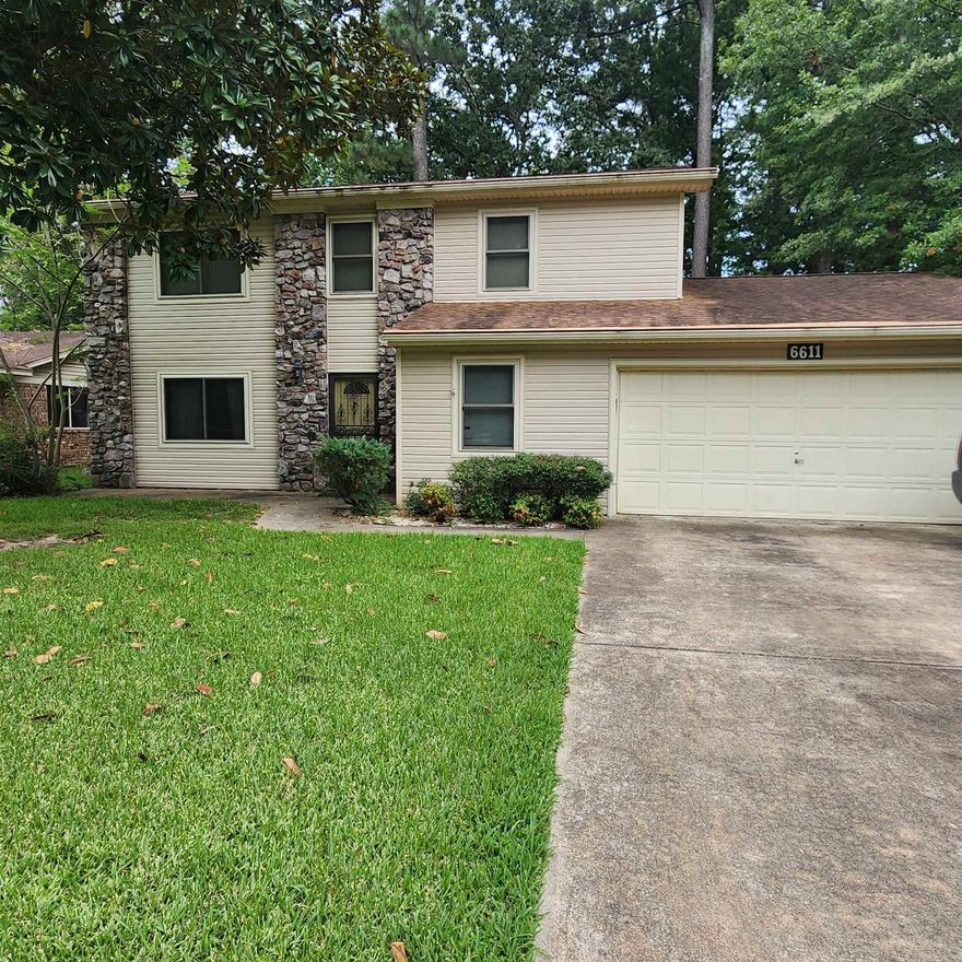 Beautiful two story 4 bedroom, 2 bath home with lots of space. this home offers a blend of comfort and style. The large spacious den is great for entertaining and leads out to the large backyard with a covered patio. Guest bedroom on lower level and 3 bedrooms on upper level with a Jack & Jill full bathroom. Schedule your private showing today. Refrigerator conveys. 24 hour notice required. Property occupied. See Agent Remarks.