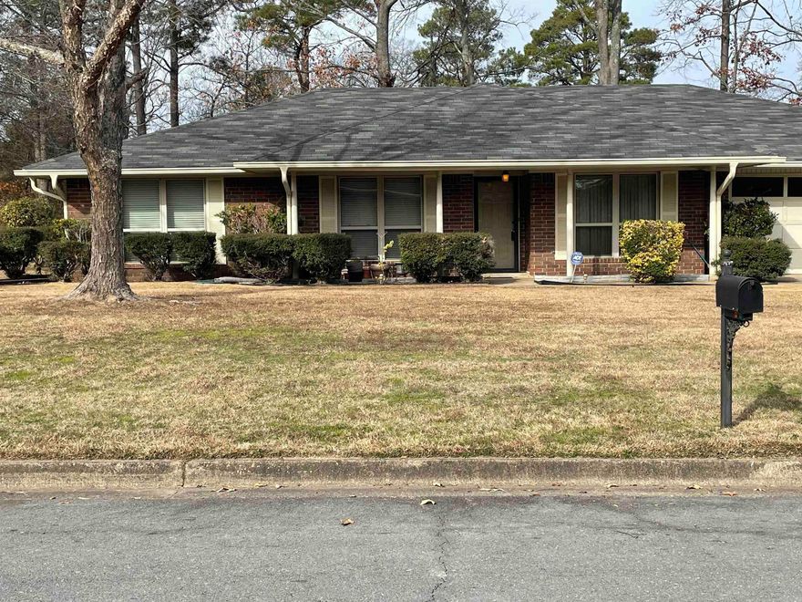 Spacious 4 bedroom house in a great neighborhood! Need closets? This house has them! Perfect entertaining home with a bonus room on the back of the house with access to the patio, bar, small kitchen area and half bath! There is a lot that will convey that's 100' x 224'. Roof replaced 2016. Selling AS-IS Agents see remarks