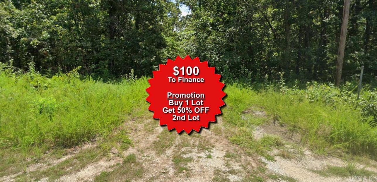 Nice lot to develop or hold for future value. Public water and electric are available to run to property and will need septic. Owner/agent. No mobiles allowed. 600-2500 minimum build size on any other type of home, depending on subdivision. Finance is $100 down and 10 months at $99 and closing costs are included. Lots marked with red banner are part of promotion. No limit on lots. Buyer responsible for any/all taxes and lots sold "as-is". Quit claim deed conveys. Parcel ID# 215-14226-000