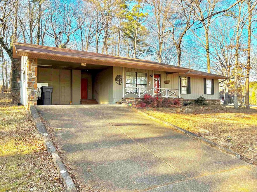 Cozy Hot Springs Village home featuring a rustic look in a quiet neighborhood setting.  Features a fenced backyard with a deck for relaxing or entertaining friends and family.  This place feels like home the minute you walk through the door.  Roof last replaced in 2017 and HVAC system replaced in 2014.